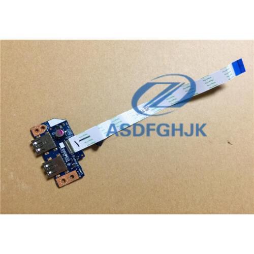 For HP ProBook 450G1 450 G1 455 G1 Audio Jack USB Port Board 48.4YZ42.011 12787-1 100% test ok