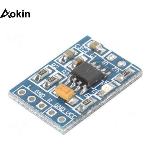 HXJ8002 Mini Audio Amplifier Module Audio amplifier module Single Channel 3W/DC2.0~5.5V