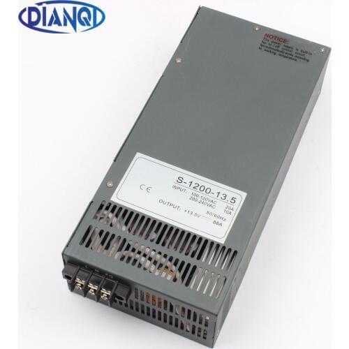 1200W 13.5V 88A Switching power supply for LED Strip light AC to DC power suply input 110v 220v 1200w ac to dc power supply