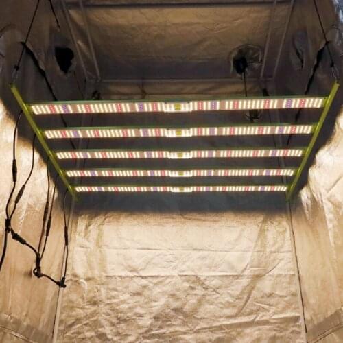 Kingbrite 600W Quantum Bar Grow Light Samsung LM301H mix Epistar uv ir led strips for Greenhouses