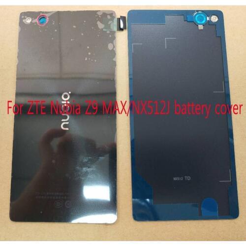 Housing For ZTE nubia Z9 MAX / NX512J Battery Door Back Cover Replacement Parts With 3M Adhesive+Camera Lens Without NFC