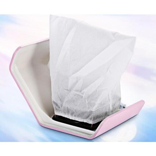 10Pcs Non-woven Nail Dust Collector Vacuum Powder Cleaner Bag Manicure Tool Nail Dust Collector For Manicure Nails