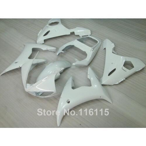 Fit for YAMAHA R6 fairing kit 2003 2004 2005 all white YZF R6 fairings set 03 04 05 full kits #119