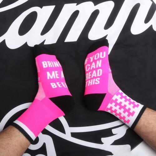 1Professional Cycling Socks Men Women Breathable Endurable Comfortable Training Casual Outdoor Sports Runing Hiking Climbing