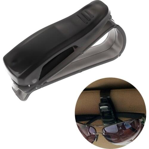Auto Fixing Clip Auto Accessory ABS Vehicle Sun Visor Glasses Glasses Holder Ticket Clip Rearview Mirror Glasses Clip Universal