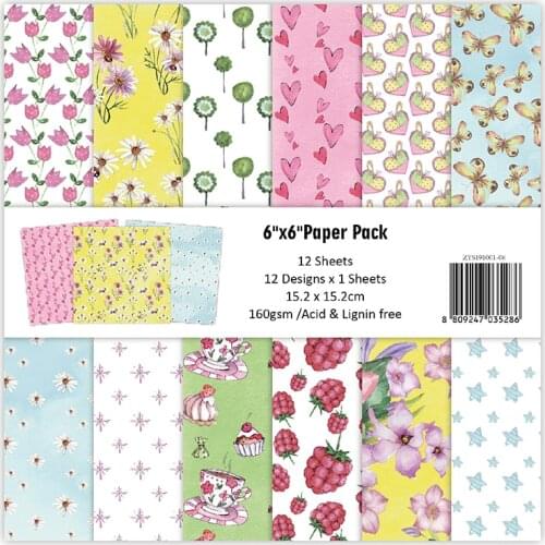 12Sheets Junk Journal Star Design Scrapbooking Paper Packs For Diy Origami Arts Craft Paper Cards Making Materials