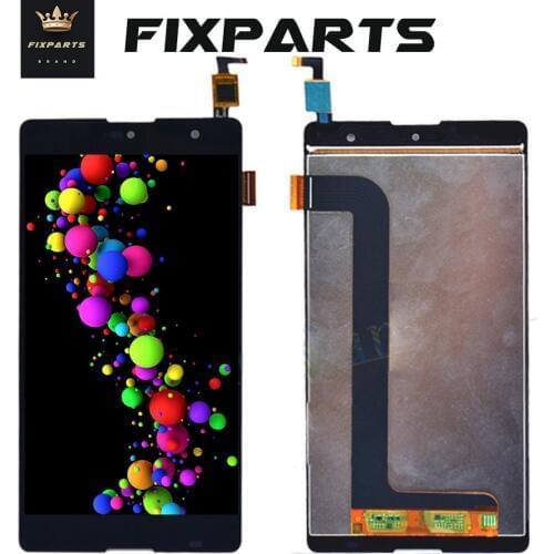 Black 5.5" Wiko Robby Original Tested LCD Display Wiko Robby Touch Screen Digitizer Assembly Replacement parts Wiko Robby LCD