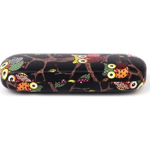 Glasses Box Cartoon Owl Animal Cute Sunglasses Storage Protector Portable Cases