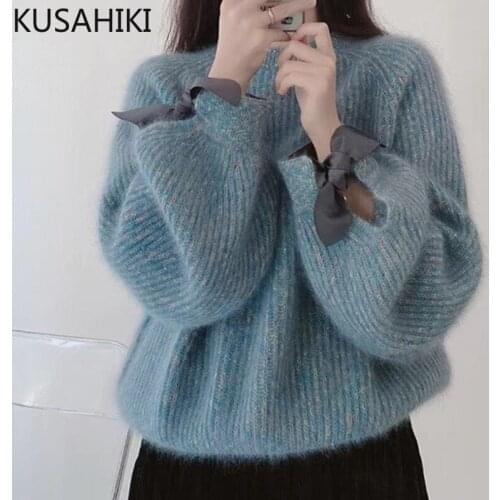 Женские свитера и кардиганы KUSAHIKI China At AliExpress