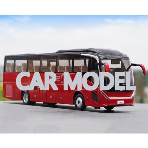 1:36 scale Alloy Toy Vehicles zhongtong H12 BUS car Model Of Childrens Toy Car Original Authorized Kids Toys