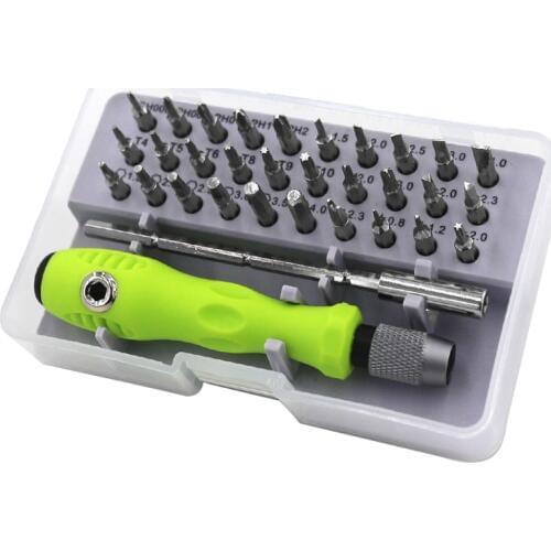32 In 1 Screwdriver Set Precision Mini Magnetic Screwdriver Bits Kit Phone Mobile IPad Camera Maintenance Tool Repair