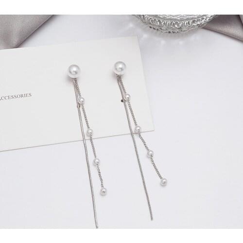 New Korean Round Statement Drop Earring 2019 for Women Fashion Vintage Geometric Acrylic Hanging Earring Jewelry