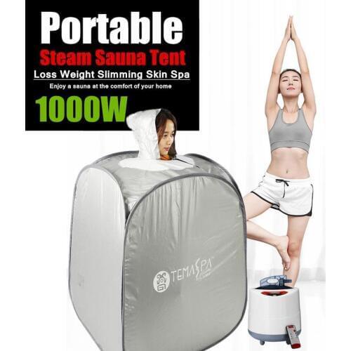 Sauna Steam pot portable indoor foldable sauna room tent loss weight skin spa 2.0L slim lose weight Steam Generator