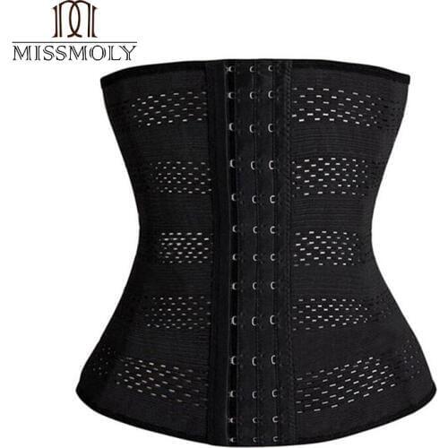 Miss Moly Waist Trainer Cincher Shape Underwear Modeling Belt Slimming Fitness shapewaer Tummy Control Faja Girdle Body Shaper