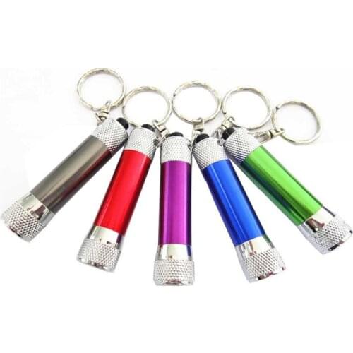 Promotion aluminum alloy 3LED small flashlight oxidation tube spot wholesale