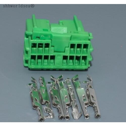 Shhworldsea 14 Pin IL-AG5-14S-DSC1 Female Auto Connector Automotive Connectors Car Motorcycle Adaptors