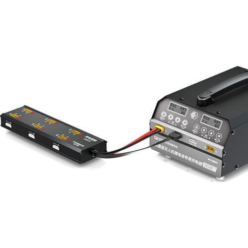 SKYRC G630 Charging Hub Smart Charging Management System Paired with PC1080 Charger for Agricultural Drone Batteries