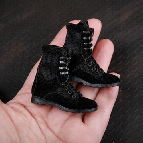 1/6 Scale SEALs Male Combat Boots Action Figure Accessories Men Hiking Shoes For 12" Action Figures Body Doll Toy