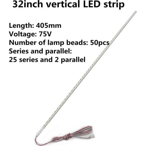 1pcs 32 inch 405mm Vertical mounting LED LCD light bar miscellaneous brand assembly machine TV backlight light bar general