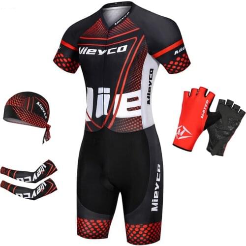 2021 Cycling Triathlon Suit Mens Tracksuit Mtb Bike Bodysuit Sport Outfit For Woman Jumpsuits Road Bike Set Man Cycling Maillot
