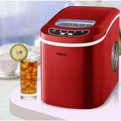 220V Portable Commercial Ice Maker Restaurant Ice Cube Machine Stainless Steel