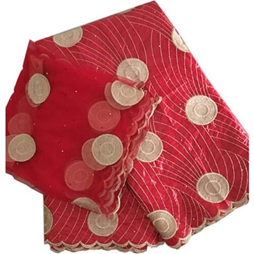 African bazin riche fabric brocade 2018 hot sale cotton african womens bazin riche lace with stones for women 5+2yards/lot