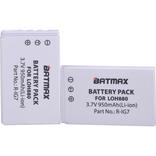 Batmax R-IG7 RIG7 Rechargeable Battery for L ogitech Harmony One, 900, 720, 850, 880, 885, 890 Pro, H880 Universal Camera