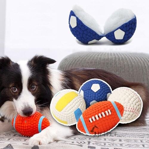 Safety Rubber Pet Dog Squeaky Toys for Small Medium Dogs Teeth Cleaning Puppy Cat Chew Toy Shepherd Maltese mascotas Accessories