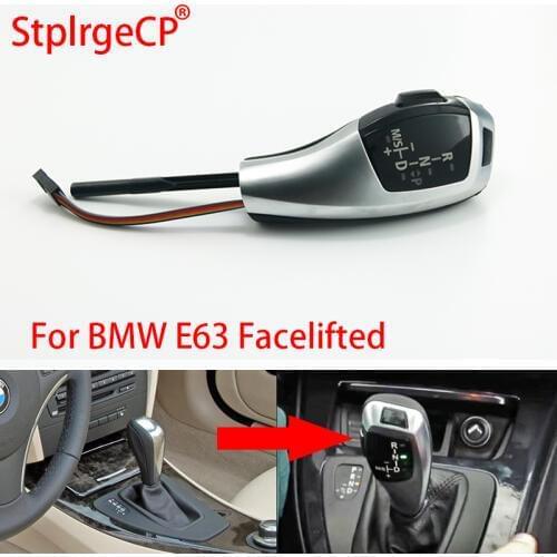 For BMW 6 Series 2004-2006 E63 Convertible Pre-LCI Facelifted LHD Automatic Updated Look LED Gear Shift Knob Car Parts