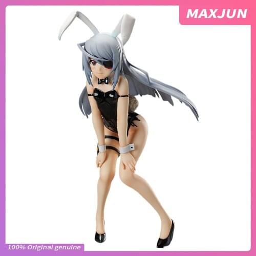 MAXJUN Genuine Anime Infinite Stratos Figure Laura Sexy Bunny girl 36cm PVC Model toy IS Laura Bodewig 1/4 sexy figure Ornaments
