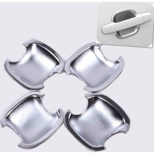 FUNDUOO For Chery A5 E3 New Chrome Car Door Handle Cup Bowl Cover Trim Sticker