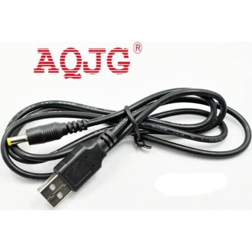 0.8M USB charger cable to DC 4.0*1.7 mm plug dc4.0X1.7 Charging cable for PSP 5V2A 10pcs