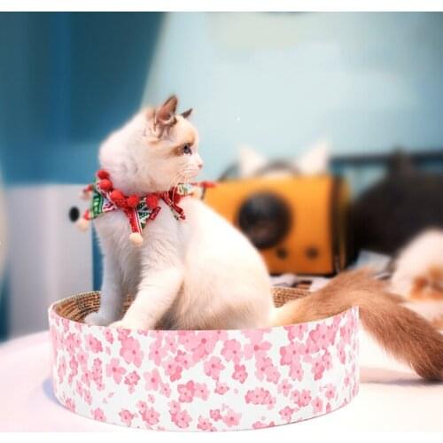 Cat Scratcher Cardboard Cat Scratch Pad Strong Cat Nail Scraper Lounge Refill Corrugated Paper Cardboard Cat Bed
