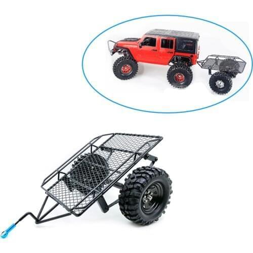 Metal RC Trailer Hopper Frame Simulation For 1/10 Rock Crawler Truck Trail Traxxas TRX-4 TRX4 Axial SCX10 RC4WD D90 CC01