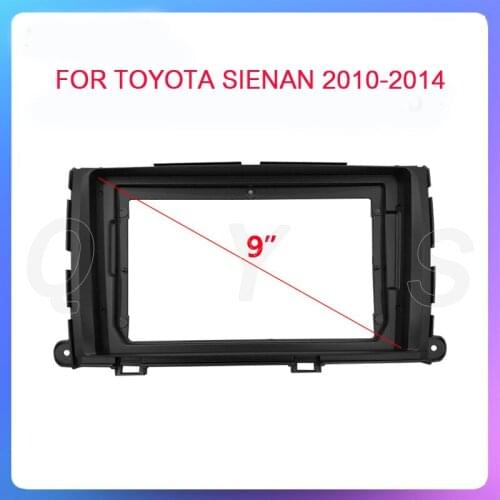 Fot Toyota Sienna 2010 2011 2012 2013 2014 Central control host modified panel Android navigation frame