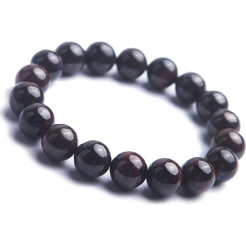 Genuine Natural Sugilite Round Crystal Beads Women Lady Jewelry Stretch Bracelet AAAA 12mm