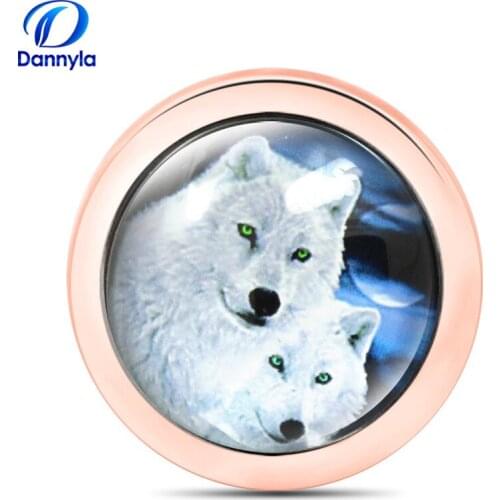 Wholesale 1pc/lot 33mm My Moneda Glass Wolf Coin Fit 35mm Coin Frame MICO259-271