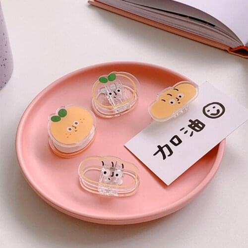 Portable Reusable Creative Patterns Binder Clips Paper Clamps /cute Shaped Clips for School Office Documents Photos Ins