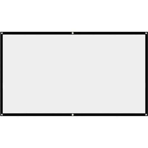 Simple folding soft curtain HD portable projector curtain Polyester Spandex Corporate Office Home Theater