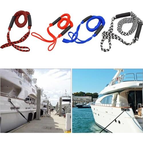 Bungee Dock Lines Bungee Docking Mooring Rope Bungee Shock Cords for Boat, PWC, , Pontoon, Kayak, Canoe, Watercraft
