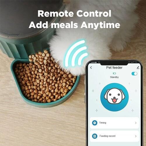 3L Intelligent Pet Feeder Timer Cat Automatic Quantitative Feeding Machine Cat Food Dog Food Dog Self-feeding Cat Supplies
