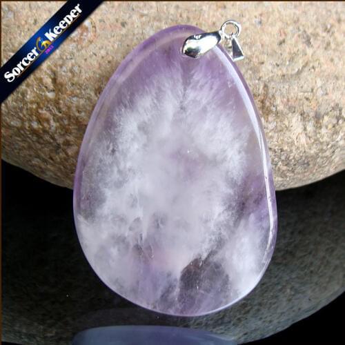 Womens Collares Gem Natural Amethysts Stone Pendant Necklace Quartz Purple Crystal Jewelry Loves Gift For Girlfriend MS282