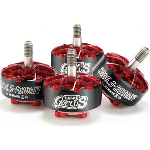 1/4 PCS HGLRC Aeolus 2306.5 6S/1900KV 4S/2550KV Brushless Motor for RC FPV Racing Drone RC Models Toys Spare Parts RC Parts
