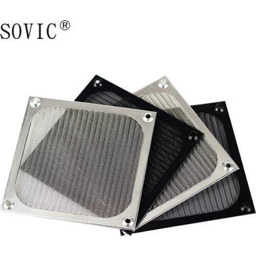1PCSQuality 80mm Dustproof Fan 8cm Dust Filter Guard Grill Protector Cover case dustproof net Dustproof Mesh fan Cover Net Guard
