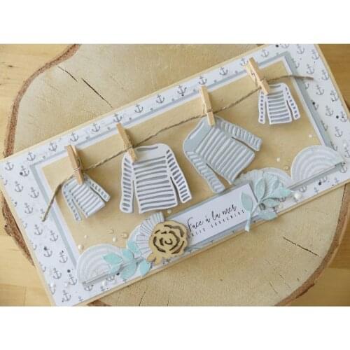 4pcs/ Metal Cutting dies cut die mold clothes decoration Scrapbook paper craft knife mould blade punch stencils dies