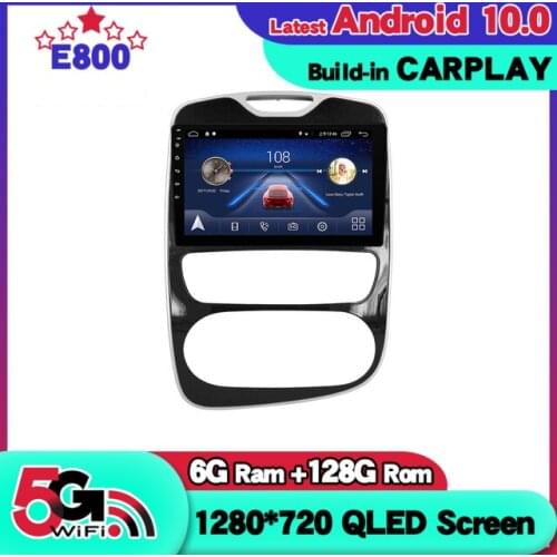 6GB Ram 128GB Rom Navigation GPS Player 9 Inch Screen For RENAULT Clio 3 4 2013-2018 Car Android 10 stereo receiver Autoradio