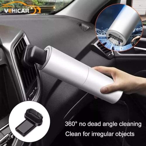 VEHICAR Wireless Portable Car Vacuum Cleaner Handheld Auto Vaccum 5000PA 120W High Suction Home Cleaning Wet Dry Vacuum Cleaner