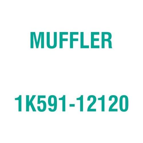 For Kubota 1K591-12120 MUFFLER