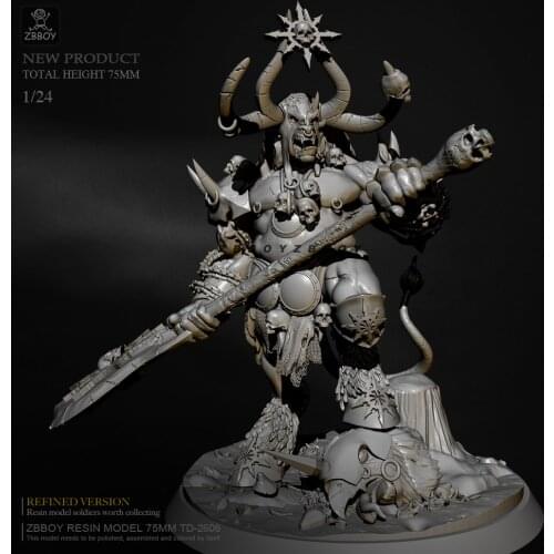 H75mm 1/24 Resin model kits figure DIY toy self-assembled TD-2606