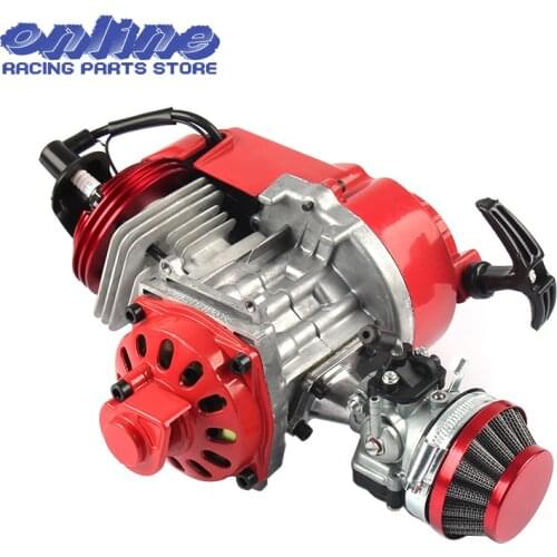 Motorbike Pocket Bike 2 Stroke Pull Start Engine For Mini Pocket Bike Go Kart Dirt Bike Petrol Scooter Motor